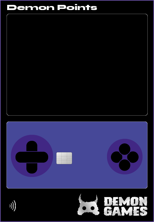 Tarjeta Demon Points de Demon Games